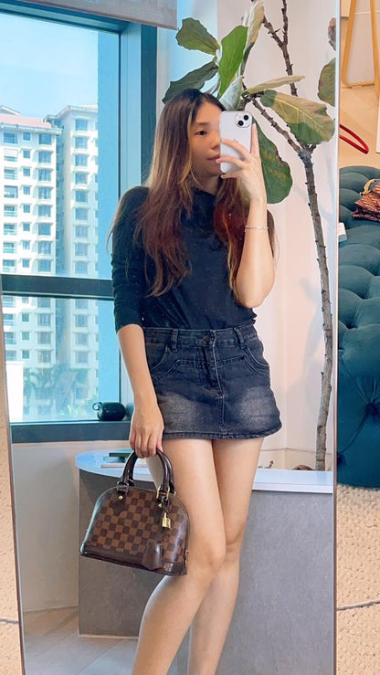 LV Damier Ebene Alma BB