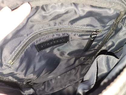 Burberry Nylon Smoked Check Messenger Bag
