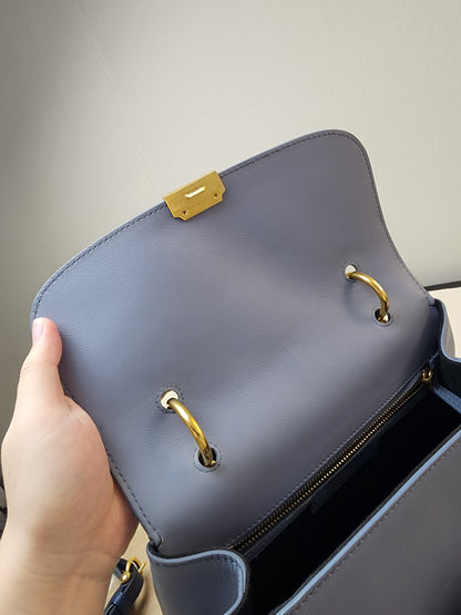Burberry Medium DK88 Top Handle Bag in Trench Calfskin