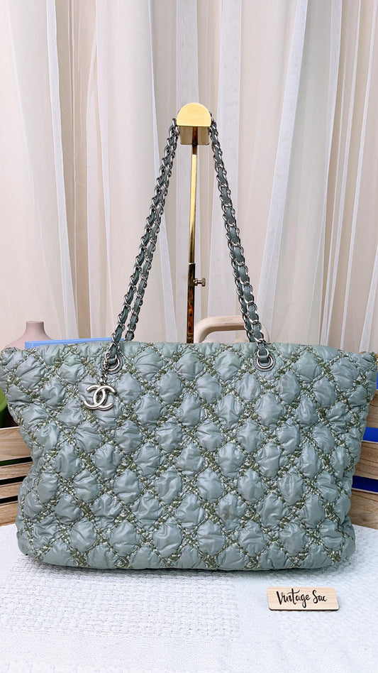 Chanel Grey Paris Byzance Tote