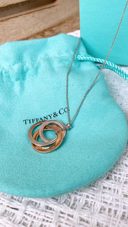 Tiffany & Co. Interlocking Triple Circles Necklace