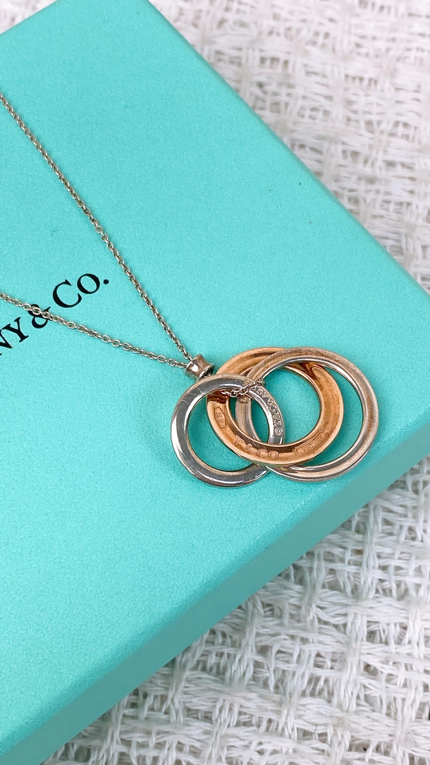 Tiffany & Co. Interlocking Triple Circles Necklace