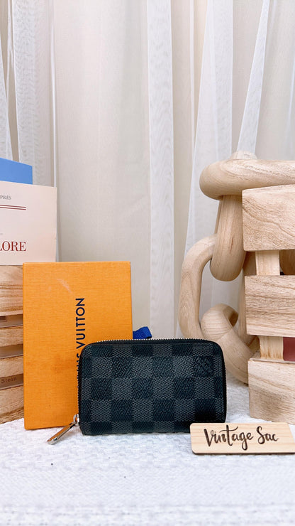 LV Damier Graphite Zippy Coin Purse