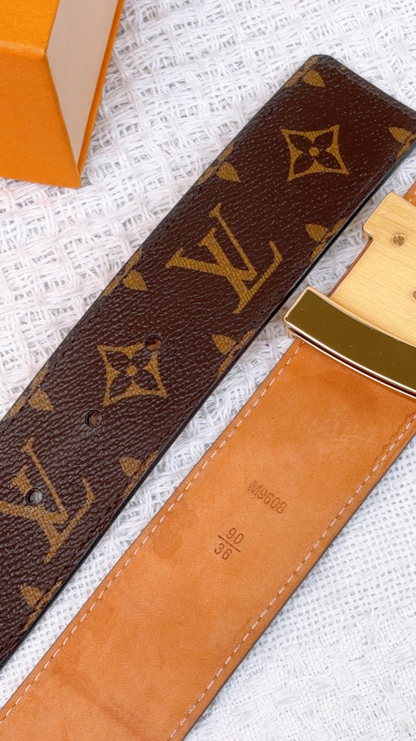 LV Monogram Initials 40mm Belt