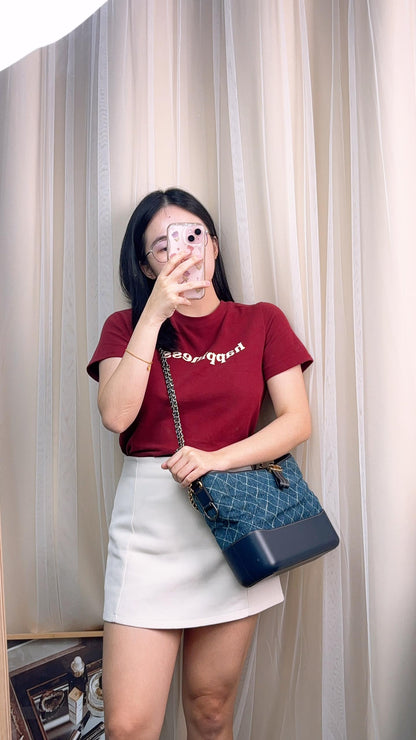 Chanel Denim Quilted Medium Gabrielle Hobo