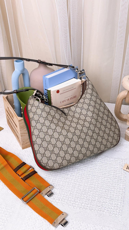 Gucci Supreme Attache Shoulder Bag