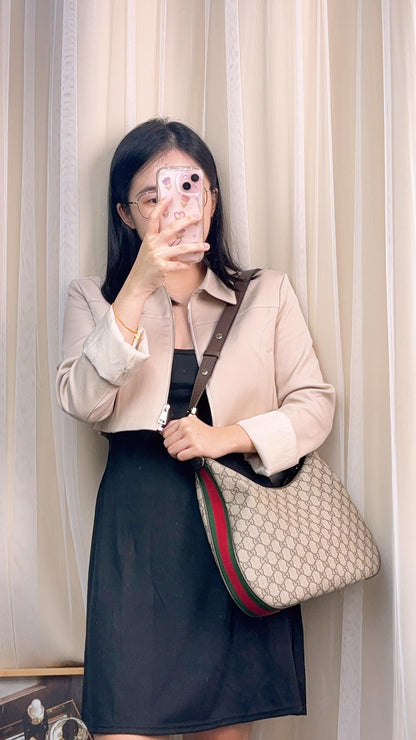 Gucci Supreme Attache Shoulder Bag