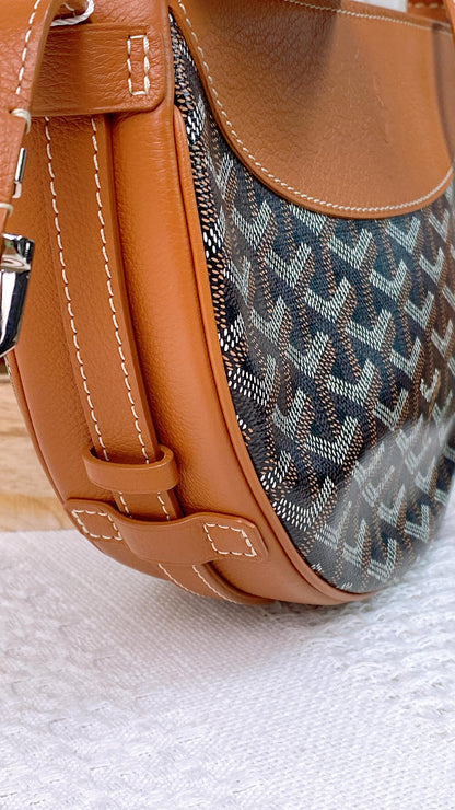 Goyard Black x Tan Hirondelle