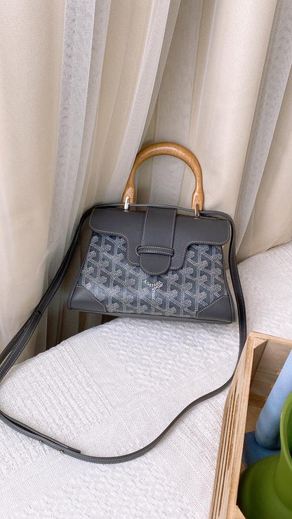 Goyard Grey Mini Saigon