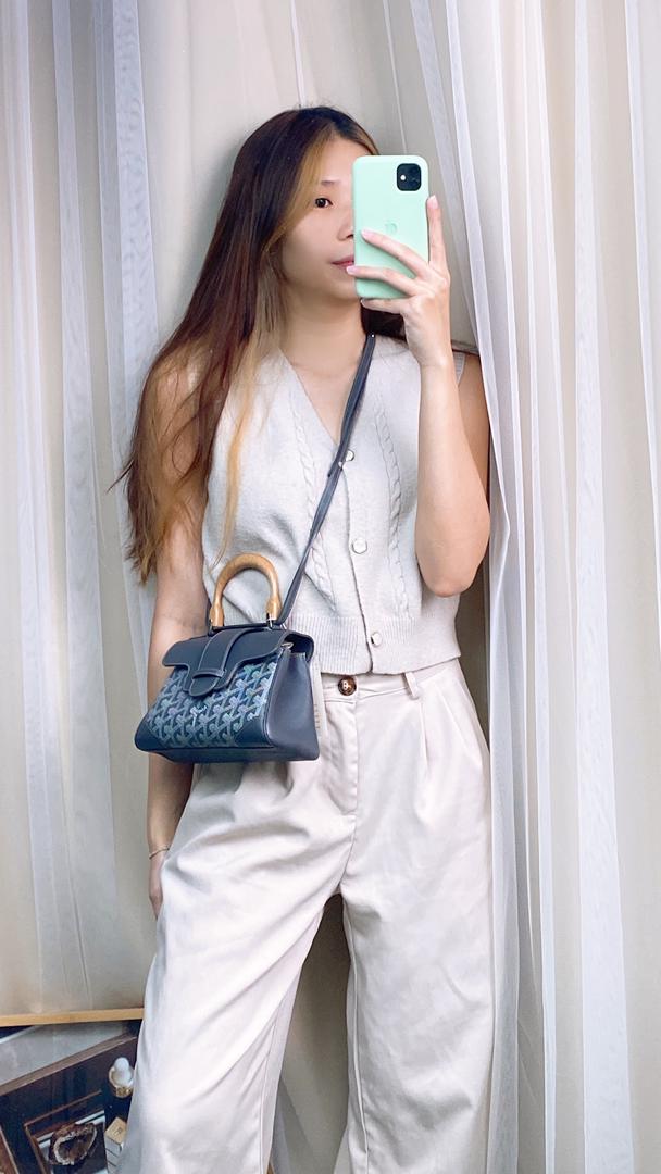 Goyard Grey Mini Saigon