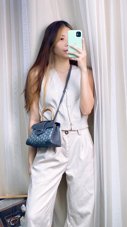 Goyard Grey Mini Saigon