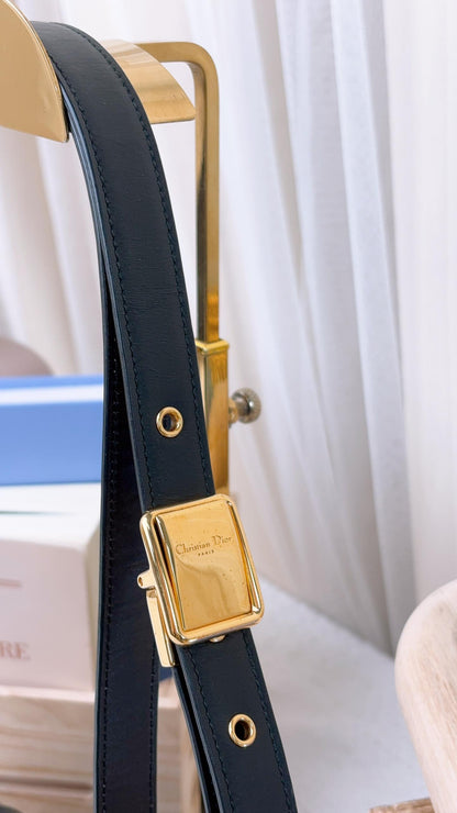 Dior Black Calfskin Montaigne 30 (GHW)