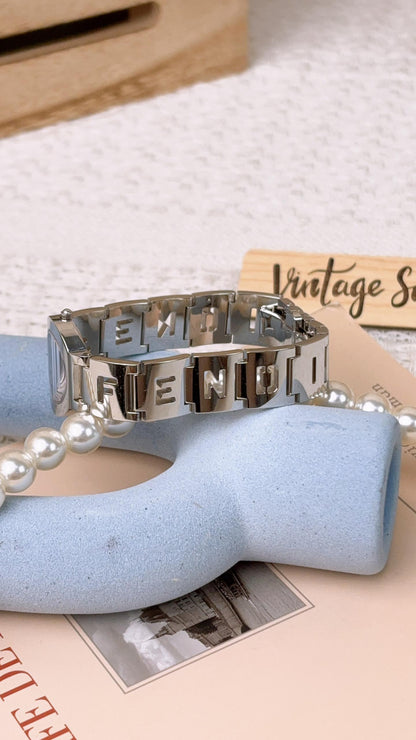 Fendi Steel Blue 3050L Quartz 24mm Watch