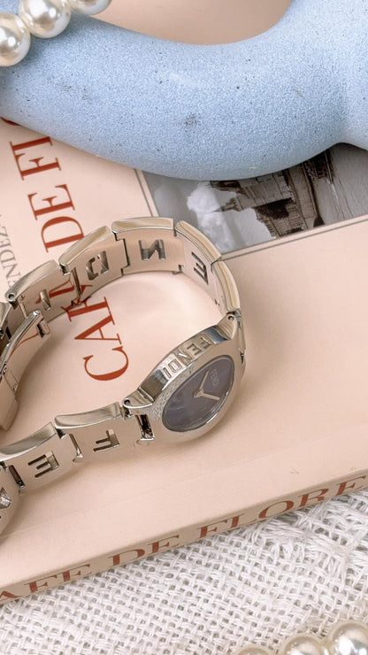 Fendi Steel Blue 3050L Quartz 24mm Watch