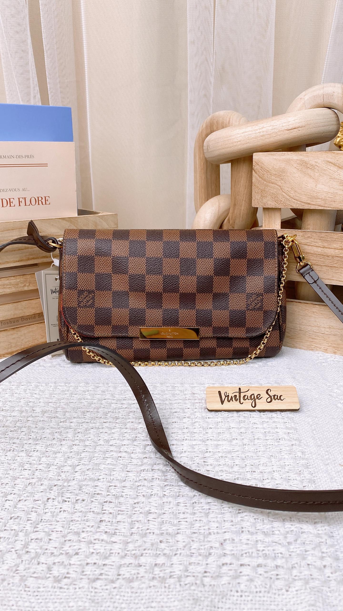 LV Damier Ebene Favourite PM