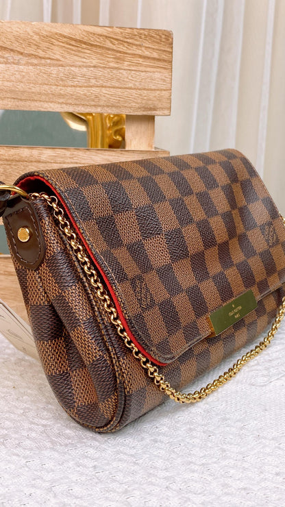 LV Damier Ebene Favourite PM