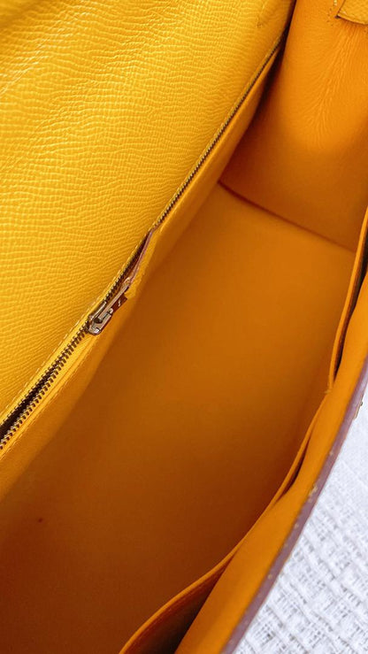 Hermes Yellow Sellier Kelly 32 (GHW)