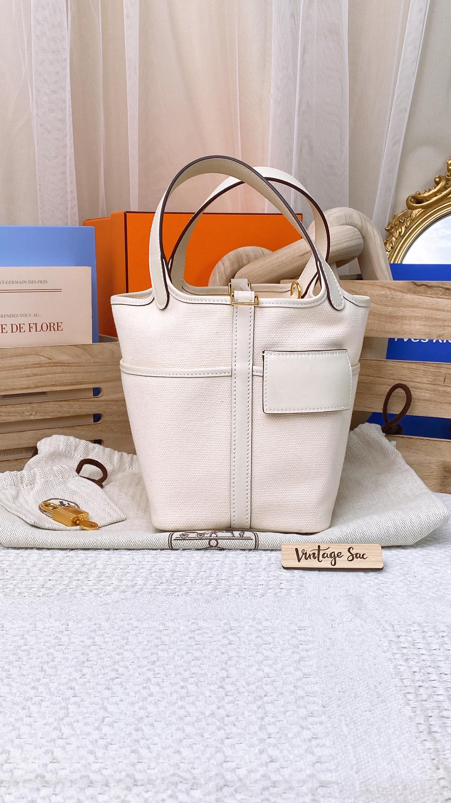 Hermes Nata Picotin Cargo 18 (GHW)