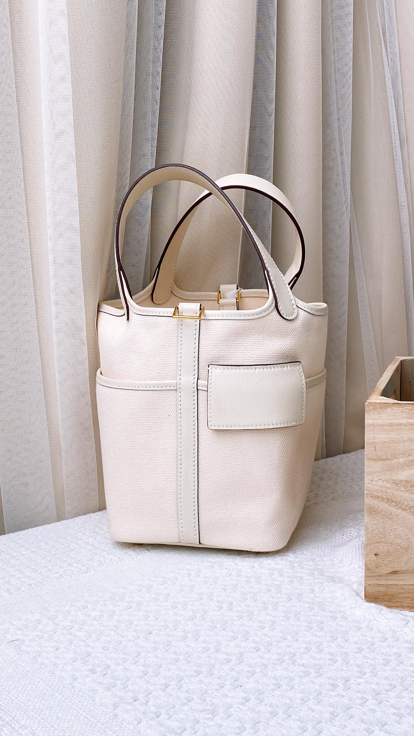 Hermes Nata Picotin Cargo 18 (GHW)