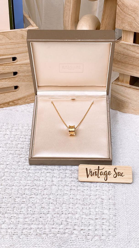 Bvlgari 18k RoseGold Bzero 1 Necklace