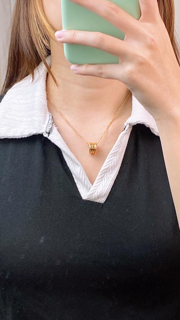 Bvlgari 18k RoseGold Bzero 1 Necklace