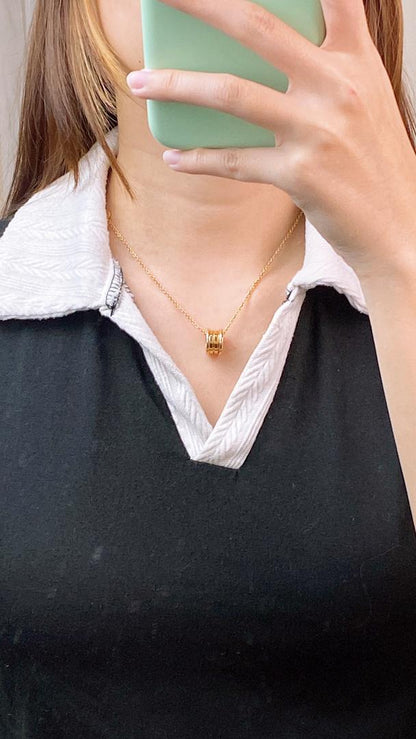 Bvlgari 18k RoseGold Bzero 1 Necklace