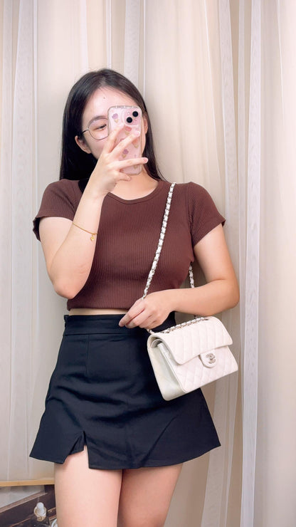 Chanel White Caviar Small CF (SHW)