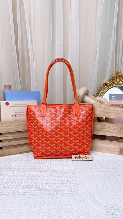 Goyard Orange Mini Anjou