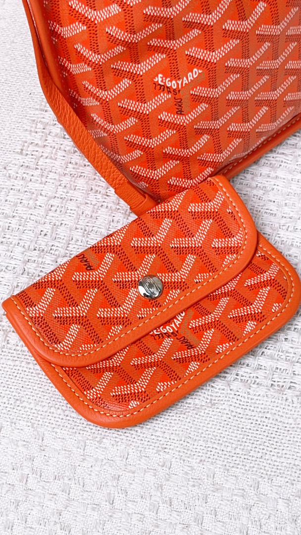 Goyard Orange Mini Anjou