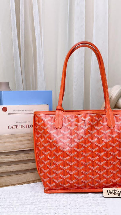 Goyard Orange Mini Anjou