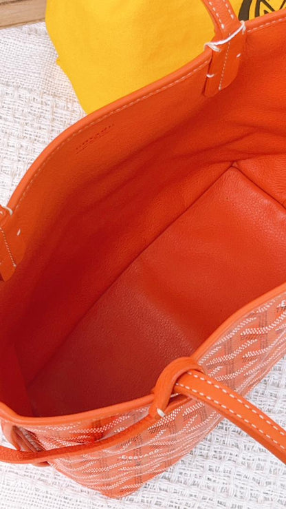 Goyard Orange Mini Anjou