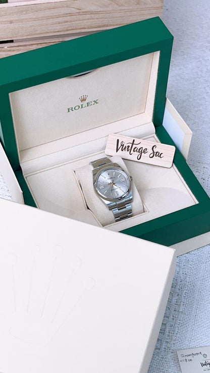 Rolex Oyster Perpetual 124300 Silver Dial 41mm