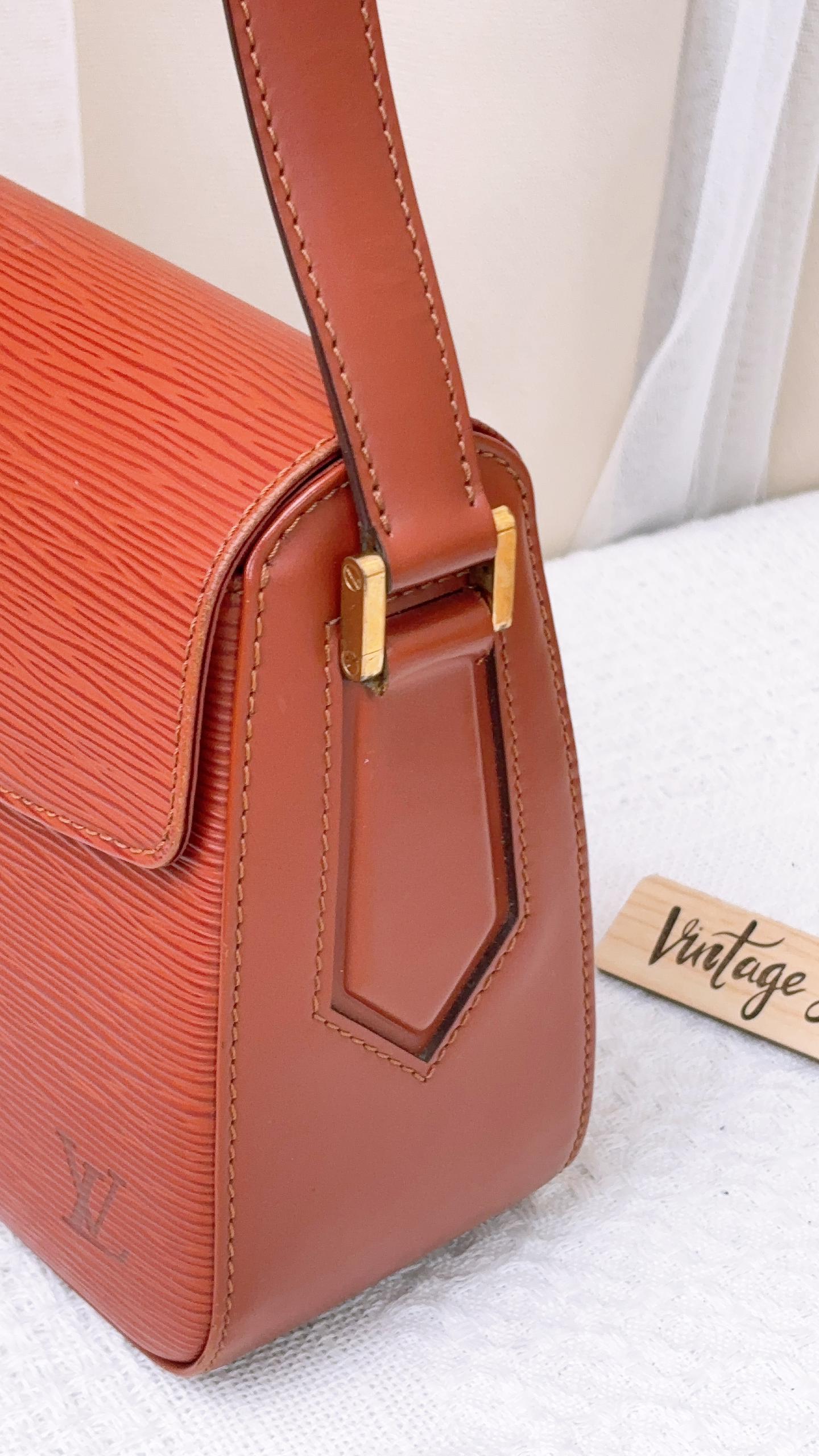 LV Brown Epi Vintage Buci Shoulder Bag