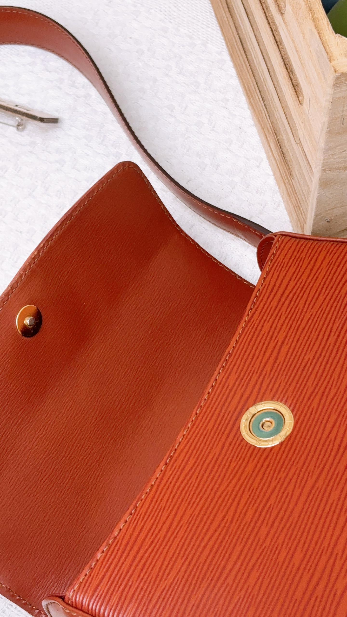 LV Brown Epi Vintage Buci Shoulder Bag