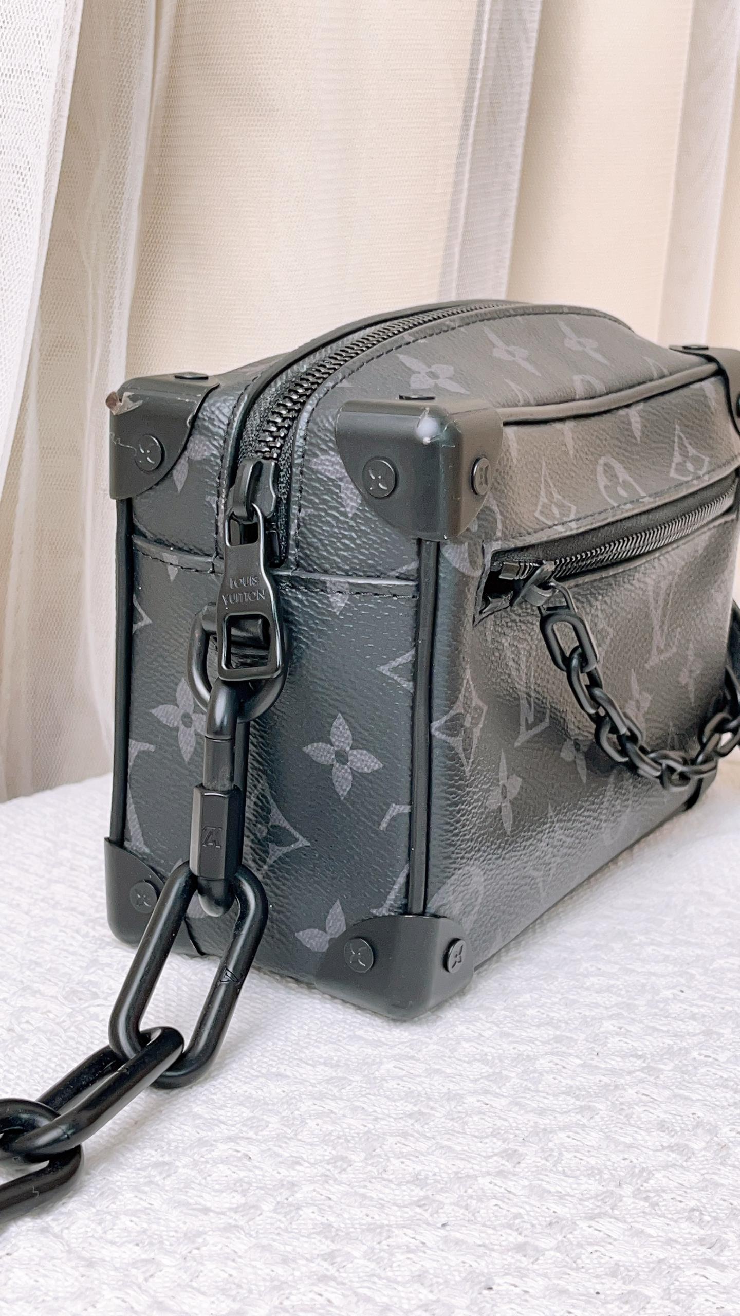 LV Monogram Eclipse Mini Soft Trunk