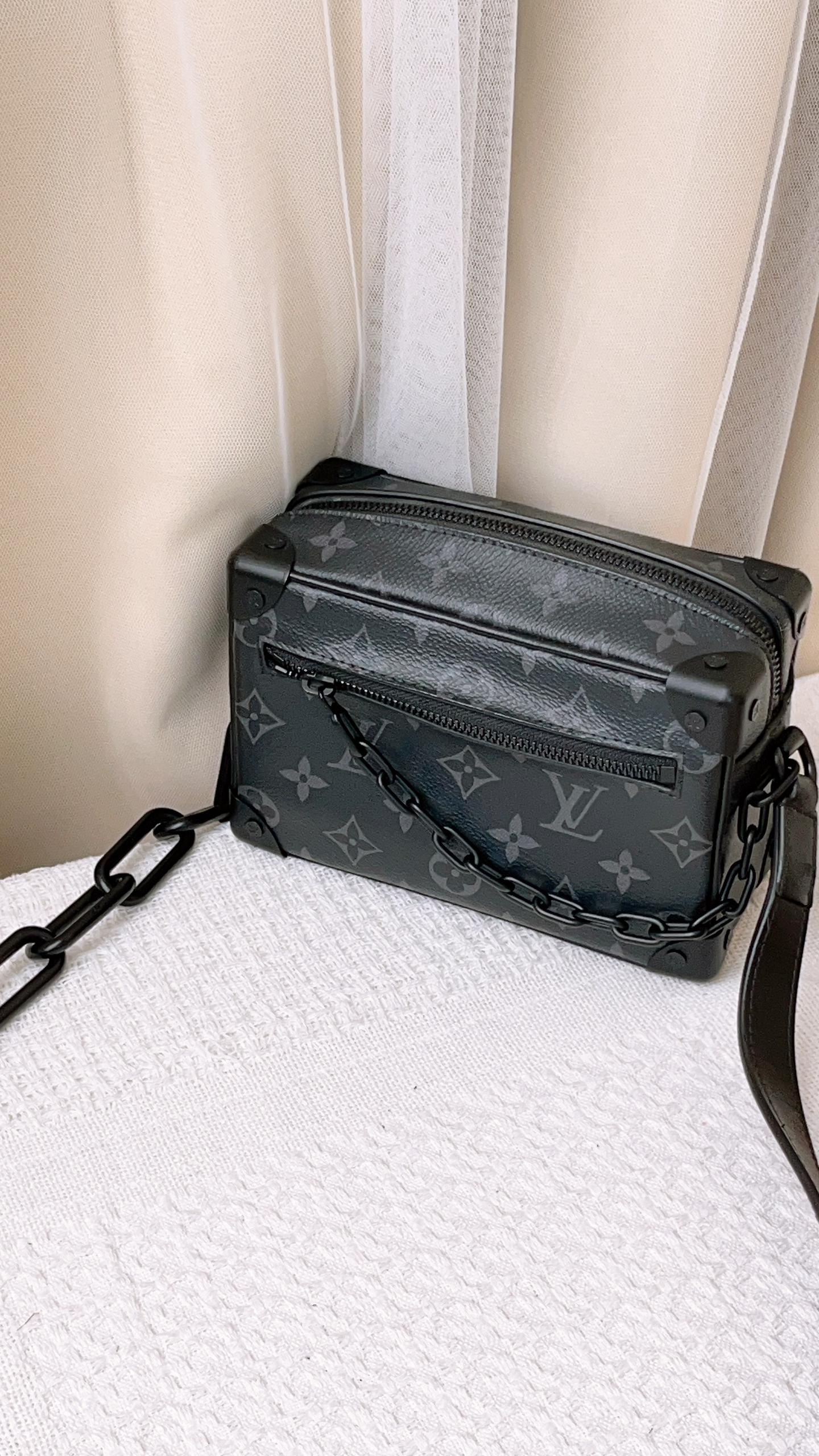 LV Monogram Eclipse Mini Soft Trunk