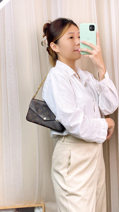 LV Monogram Felicie Pochette