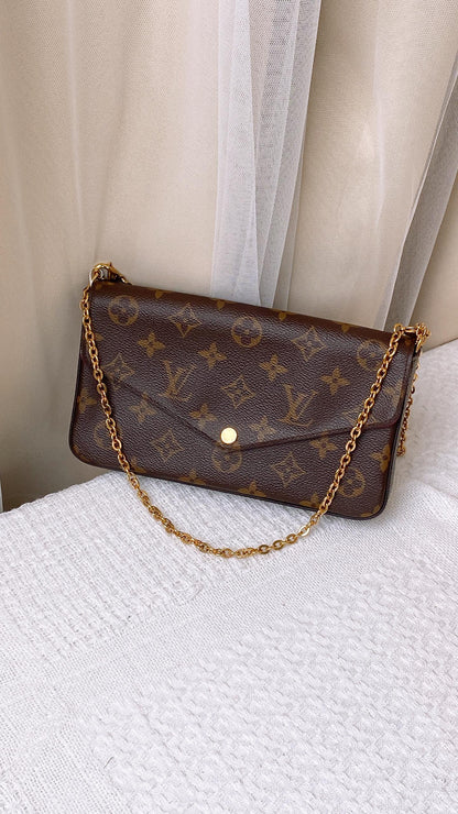 LV Monogram Felicie Pochette