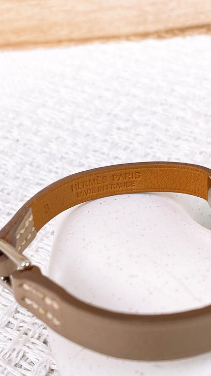 Hermes Beige Kelly Bracelet
