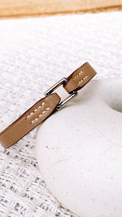 Hermes Beige Kelly Bracelet