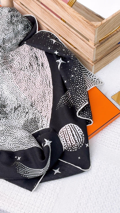 Hermes Claire De Lune Scarf 140