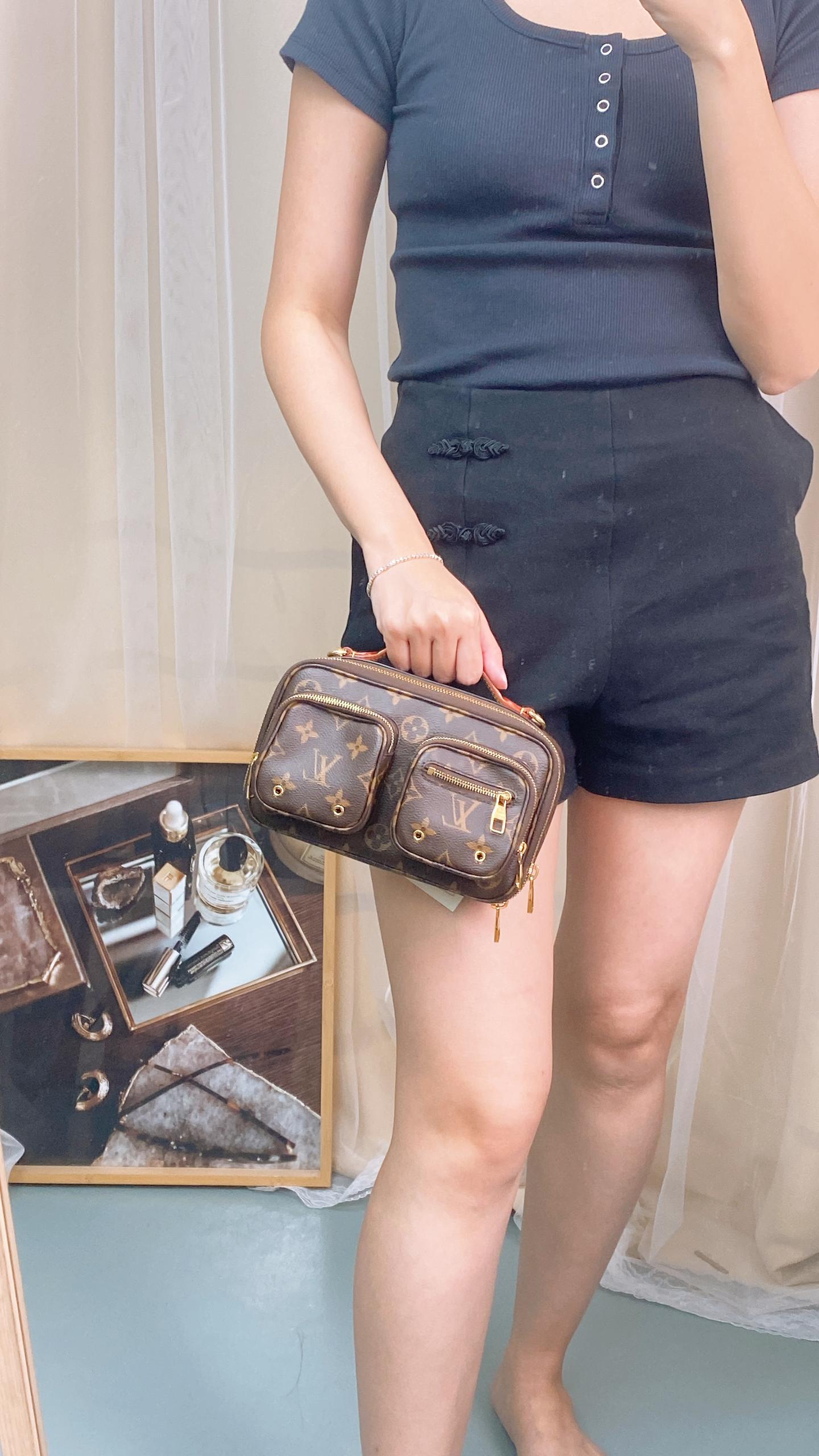 LV Monogram Utility Crossbody Bag