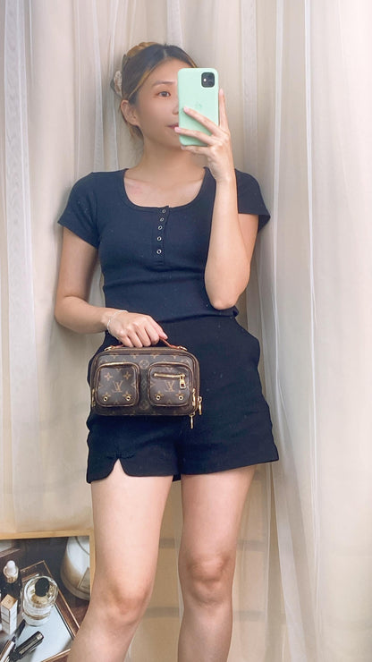 LV Monogram Utility Crossbody Bag