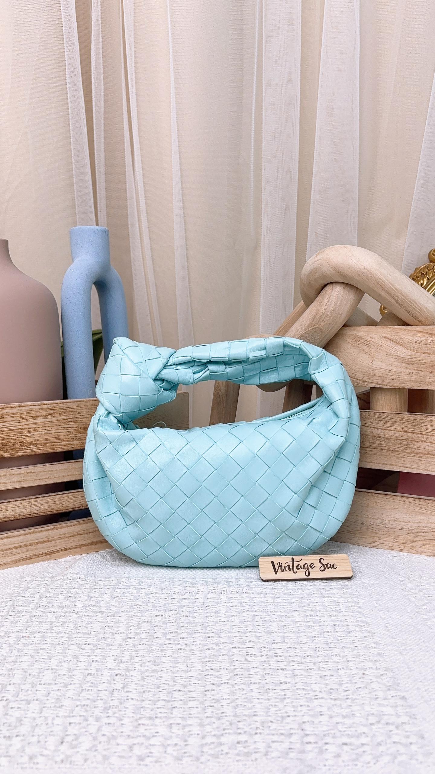 BV Light Blue Mini Jodie (GHW)