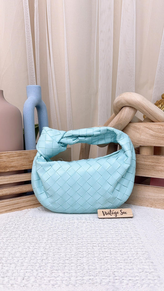 BV Light Blue Mini Jodie (GHW)