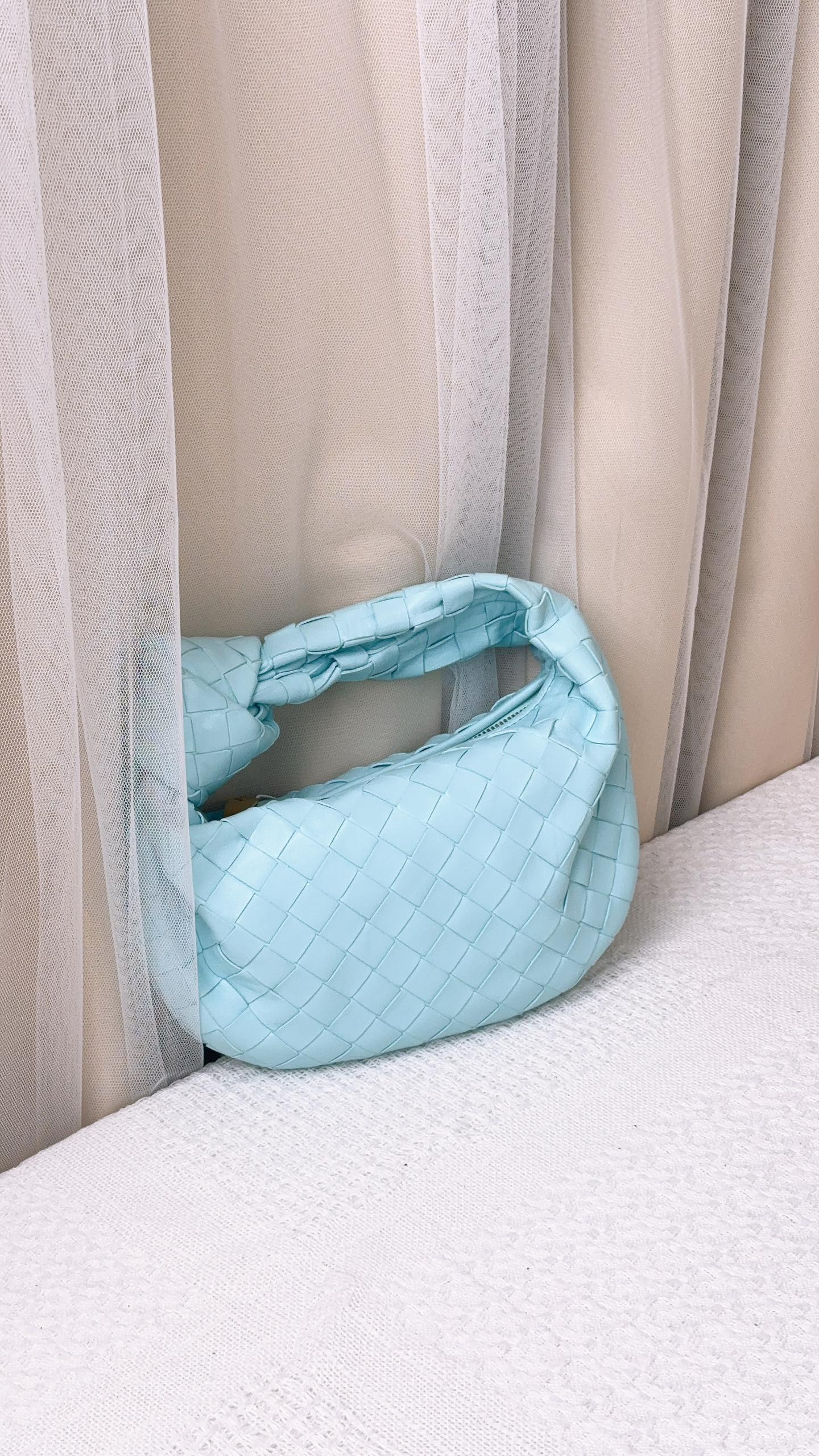 BV Light Blue Mini Jodie (GHW)