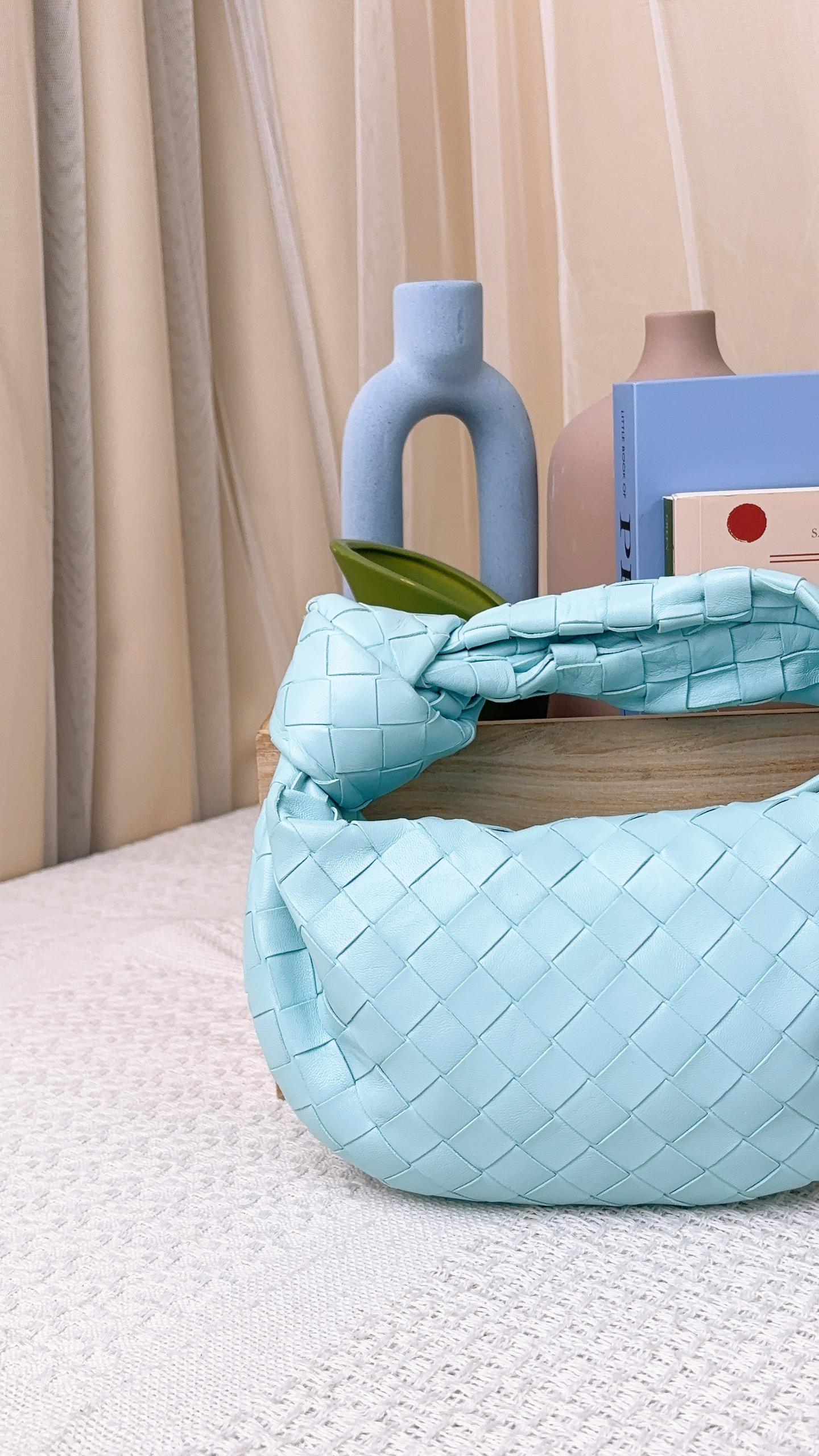 BV Light Blue Mini Jodie (GHW)