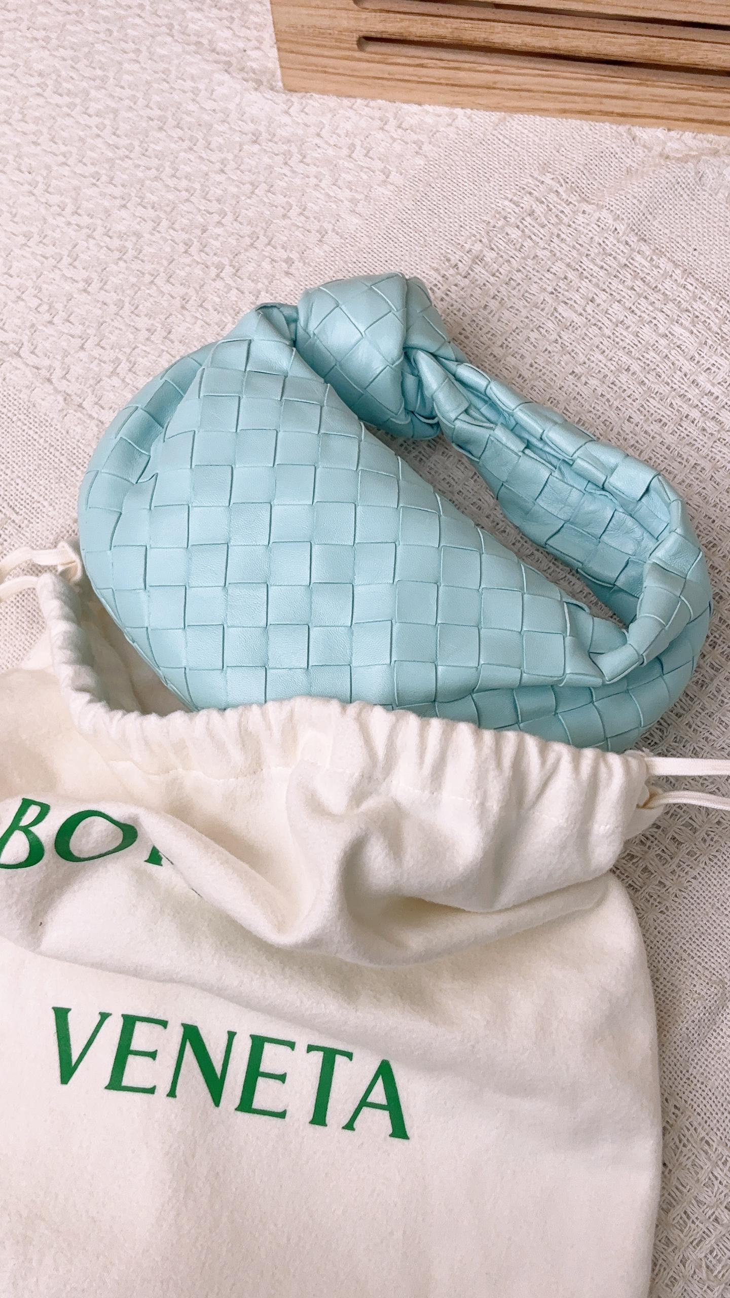 BV Light Blue Mini Jodie (GHW)