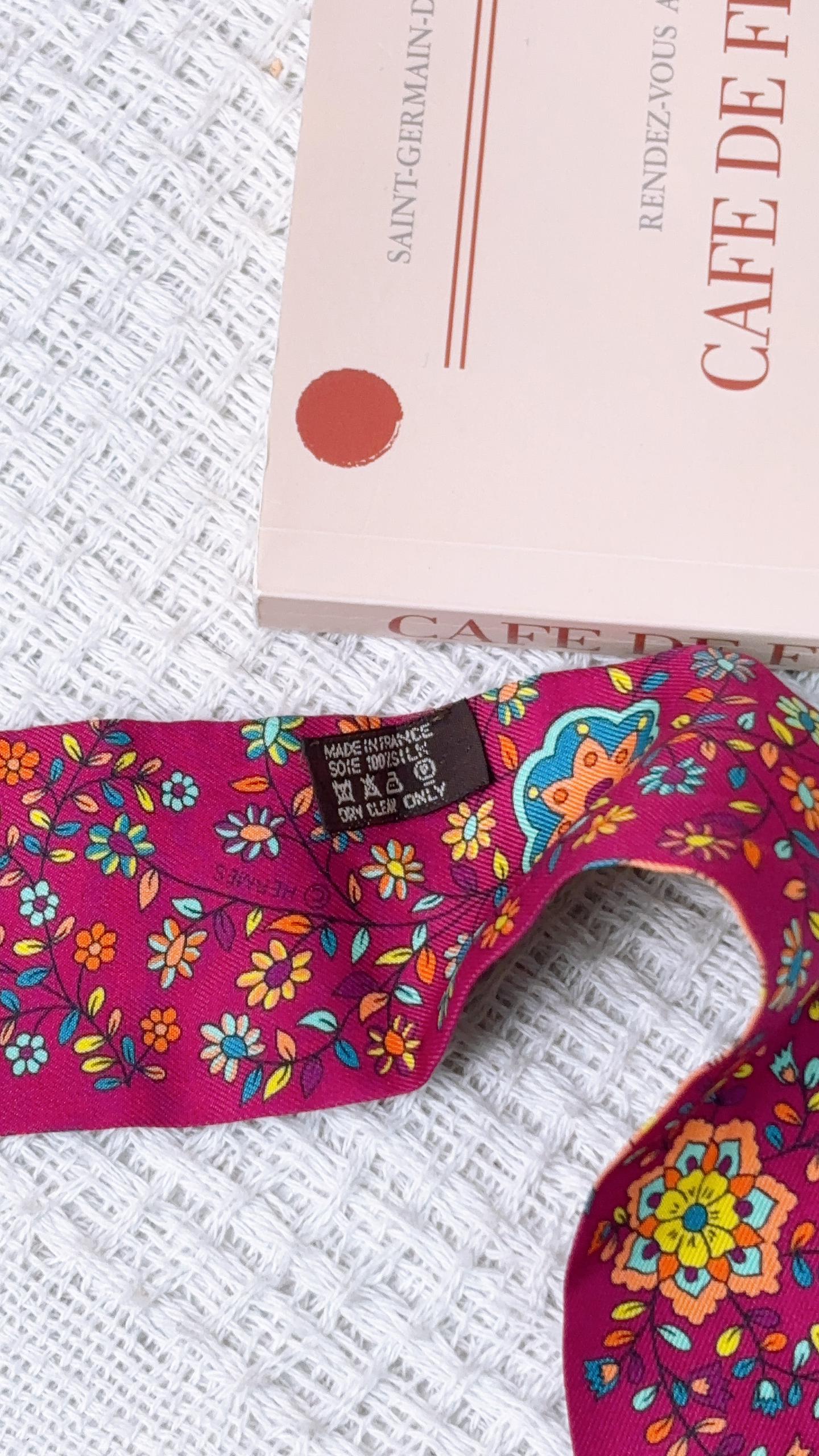 Hermes Purple L’Arbre de Vie Twilly