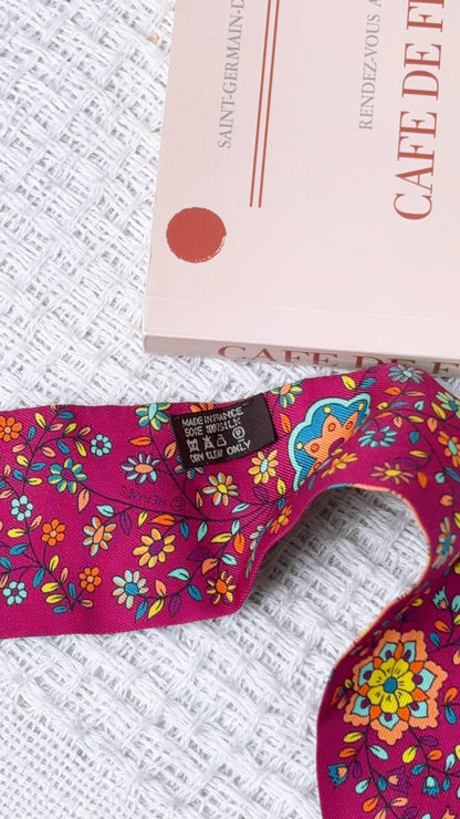 Hermes Purple L’Arbre de Vie Twilly